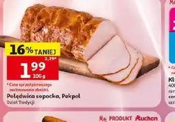 Auchan Pekpol Polędwica sopocka oferta