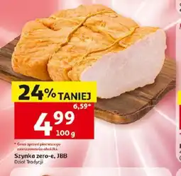 Auchan JBB Szynka zero-e oferta