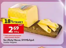 Auchan SM Mlekpol Ser Złoty Mazur oferta