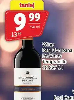 Prim Market Wino Real Compana De Vinos Tempranillo oferta
