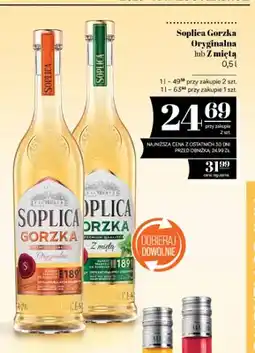 Polomarket Soplica Gorzka Z miętą oferta