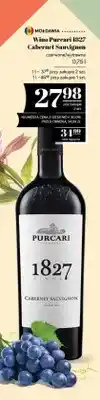 Polomarket Wino Purcari 1827 Cabernet Sauvignon czerwone wytrawne mołdawskie oferta