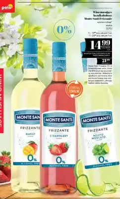 Polomarket Wino musujące bezalkoholowe Monte Santi Frizzante Strawberry słodkie oferta