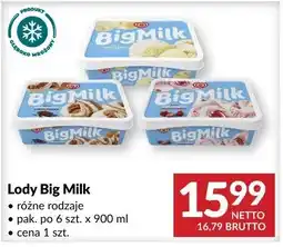 Makro Lody Big Milk oferta