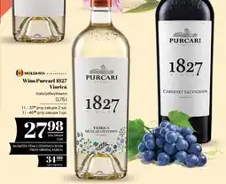 Polomarket Wino Purcari 1827 Viorica białe półwytrawne mołdawskie oferta