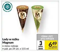 Makro Lody w rożku Magnum oferta