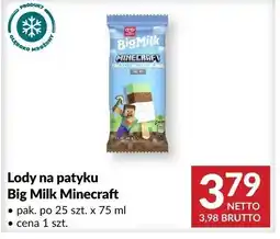 Makro Lody na patyku Big Milk Minecraft oferta