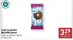 Makro Lody na patyku Big Milk Donut oferta