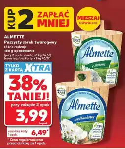 Kaufland Serek twarogowy puszysty Almette oferta