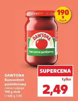 Kaufland Koncentrat pomidorowy Dawtona oferta