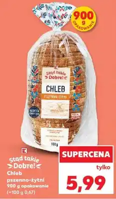 Kaufland Chleb pszenno-żytni Stąd takie Dobre! oferta