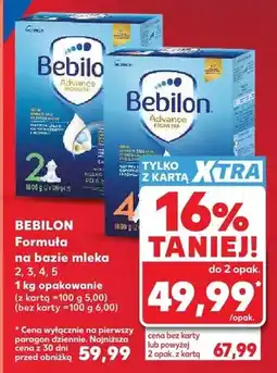 Kaufland Formuła na bazie mleka Bebilon Advance 5 oferta