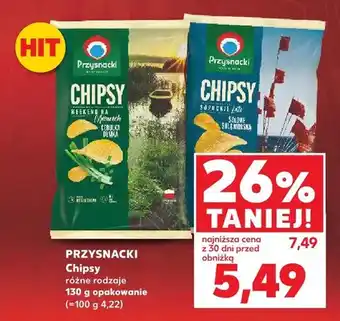 Kaufland Chipsy Przysnacki oferta