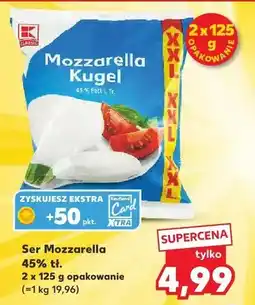 Kaufland Ser Mozzarella K Classic 45% tł oferta