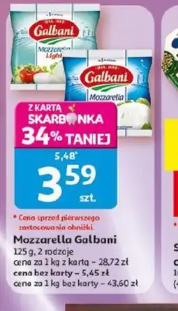 Auchan Mozzarella Galbani oferta