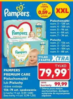 Kaufland Pieluchy Pampers Premium Care oferta