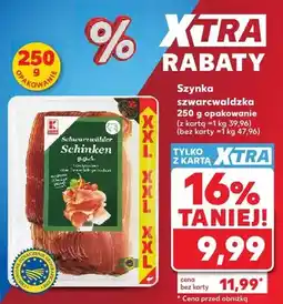 Kaufland Szynka szwarcwaldzka K Classic XXL oferta