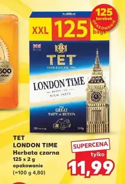 Kaufland Herbata czarna TET London Time oferta
