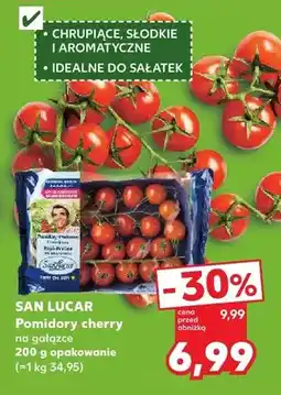 Kaufland Pomidory cherry na gałązce San Lucar oferta