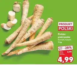 Kaufland Pietruszka korzeń luzem polska oferta