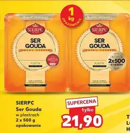 Kaufland Ser Gouda w plastrach Sierpc oferta