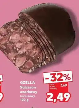 Kaufland Salceson ozorkowy luksusowy Gzella oferta