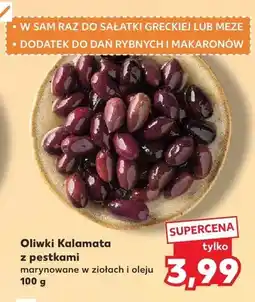 Kaufland Oliwki Kalamata marynowane w ziołach i oleju oferta