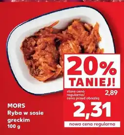 Kaufland Ryba w sosie greckim Mors oferta