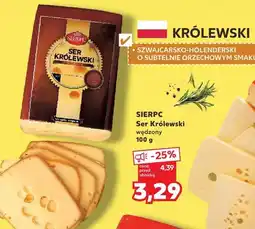 Kaufland Ser Królewski wędzony Sierpc oferta