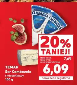 Kaufland Ser Cambozola śmietankowy Temar oferta