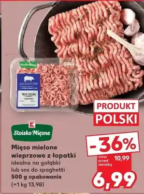 Kaufland Mięso mielone wieprzowe z łopatki Stoisko Mięsne oferta