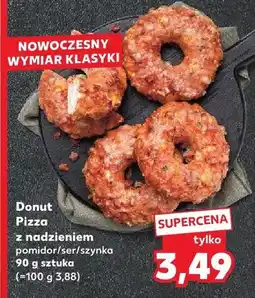 Kaufland Donut Pizza z nadzieniem pomidor/ser/szynka oferta