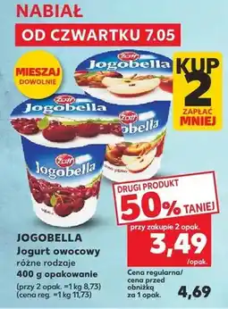 Kaufland Jogurt owocowy Jogobella Zott oferta