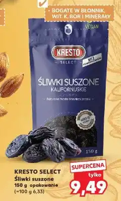 Kaufland Śliwki suszone kalifornijskie Kresto Select oferta