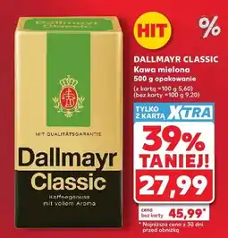 Kaufland Kawa mielona Dallmayr Classic oferta