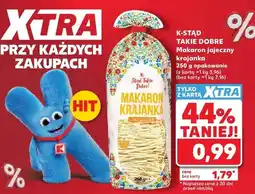 Kaufland Makaron jajeczny krajanka K-Stąd Takie Dobre oferta