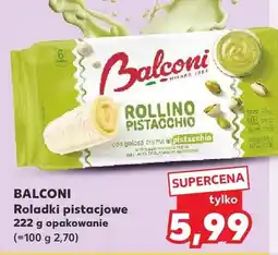 Kaufland Roladki pistacjowe Balconi Rollino Pistacchio oferta