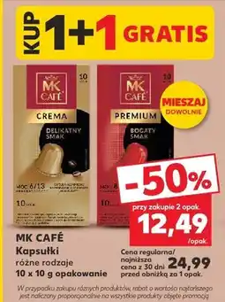 Kaufland Kapsułki do kawy MK Café Crema Delikatny Smak oferta