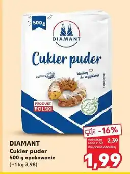 Kaufland Cukier puder Diamant 500g opakowanie oferta