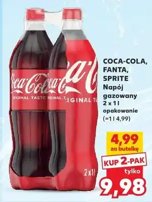 Kaufland Napój gazowany Coca-Cola oferta
