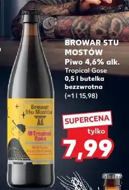 Kaufland Piwo Stu Mostów Tropical Gose 4,6% alk oferta