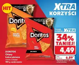 Kaufland Chipsy kukurydziane Doritos Nacho Cheese oferta