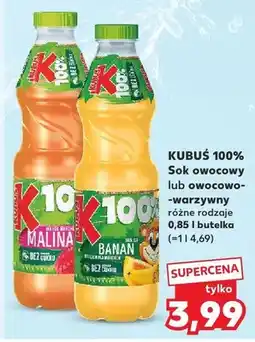Kaufland Sok owocowo-warzywny Kubuś 100% oferta