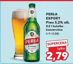 Kaufland Piwo Perła Export 5,2% alk oferta