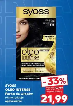 Kaufland Farba do włosów Syoss Oleo Intense oferta