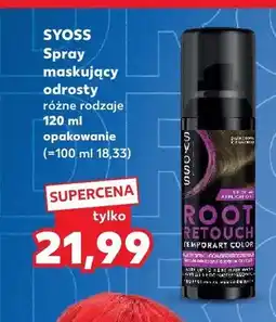 Kaufland Spray maskujący odrosty Syoss Root Retouch oferta