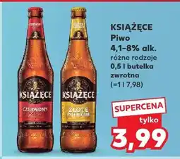 Kaufland Piwo Książęce 4,1-8% alk oferta