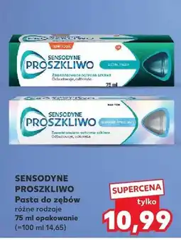 Kaufland Pasta do zębów Sensodyne Proszkliwo oferta