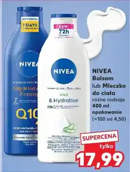 Kaufland Mleczko do ciała Nivea oferta