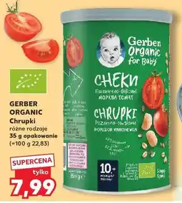 Kaufland Chrupki Gerber Organic oferta
